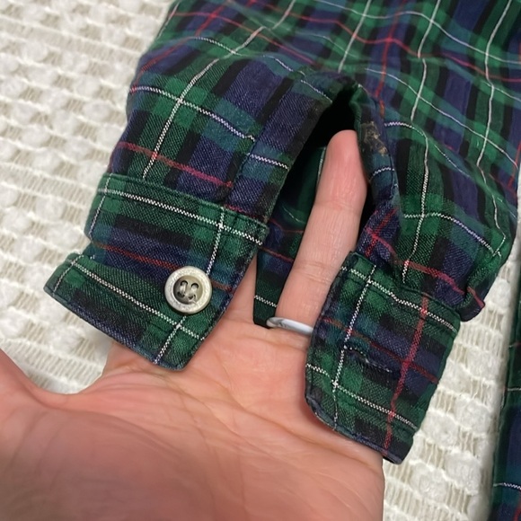 Vintage Holiday Flannel Button Up Shirt - Picture 7 of 13